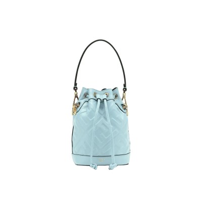 FENDI MON TRESOR LEATHER LIGHT BLUE 8BS093ANWTF1PQ9 (18*14*12cm)